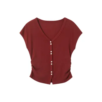 3COLOUR T Shirt Women's Ancora Red