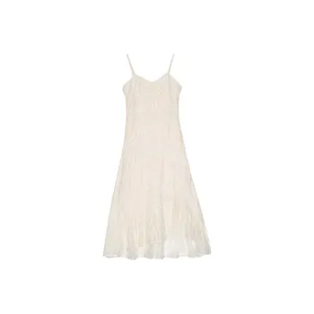 ERIRI Slip Dress Women's Apricot