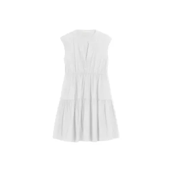 I BLUES FW24 Sleeveless Dress Women's White