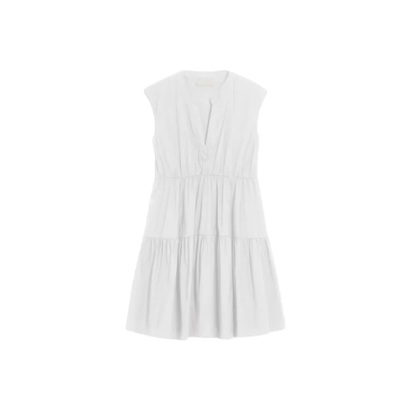 I BLUES FW24 Sleeveless Dress Women's White-0
