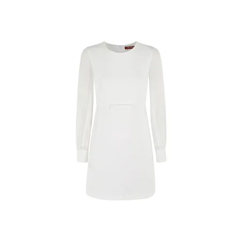 MaxMara Studio Ritmo Crewneck Long Sleeved Dress