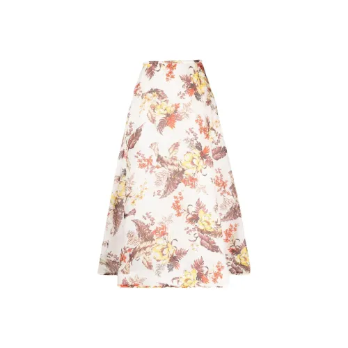 PALM ANGELS High Waist A Line Mini Skirt