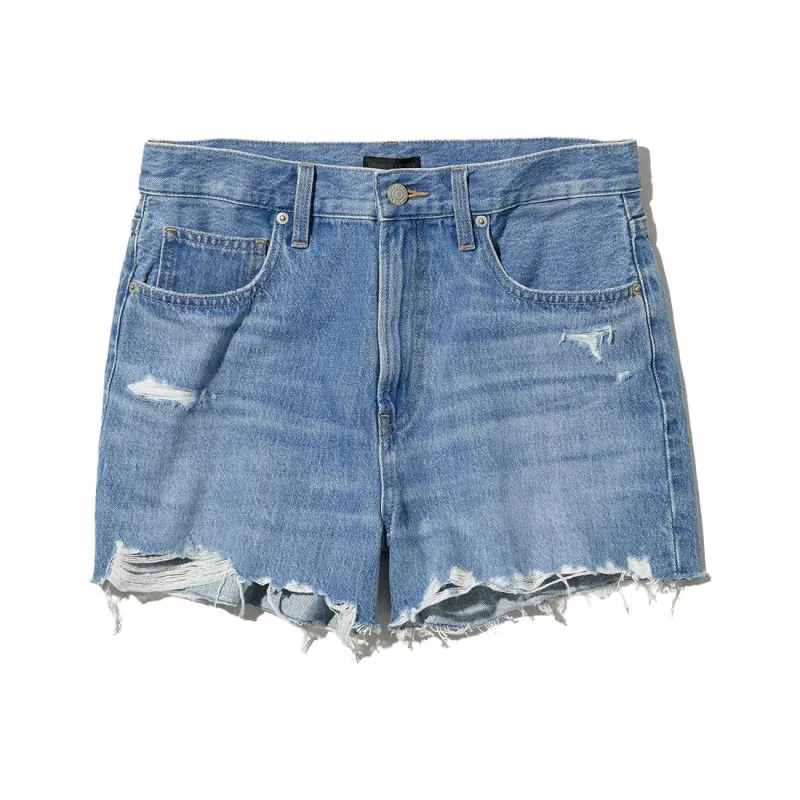 UNIQLO Denim Shorts Women's Pink/Blue-0