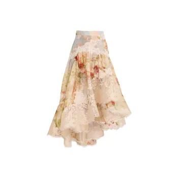 Zimmermann Casual Long Skirts Women's Multicolor