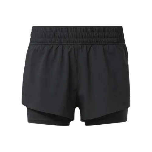 Reebok CYCLED Collection Running Two in One Shorts Sports Shorts Women's Black