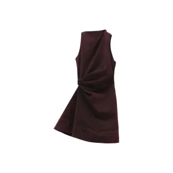 Alexander McQueen Overdyed Denim Mini Dress