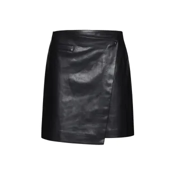 DKNY Wrap Mini Skirt