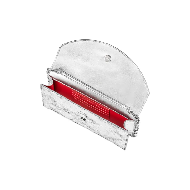 Christian Louboutin Loubi 54 Foldover Top Clutch Bag-4
