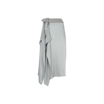 FENDI Satin finish Midi Skirt
