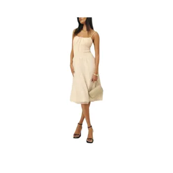 REFORMATION Laly Dress Slip Dress Women's Ivory