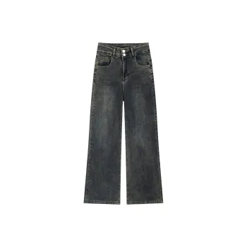 SNZX Jeans Women's Vintage Blue