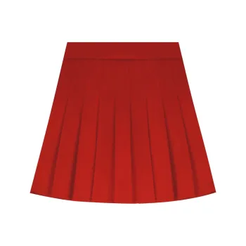 SONGBENSANGSANG 2024 Winter High-Rise Slimming New Year A-Line Skirt Women's