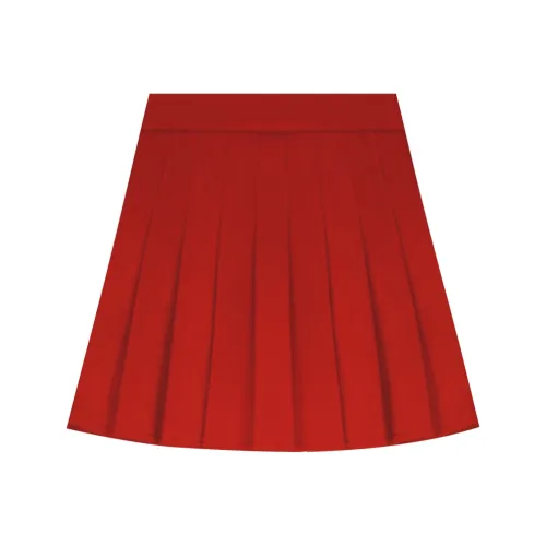 SONGBENSANGSANG 2024 Winter High-Rise Slimming New Year A-Line Skirt Women's