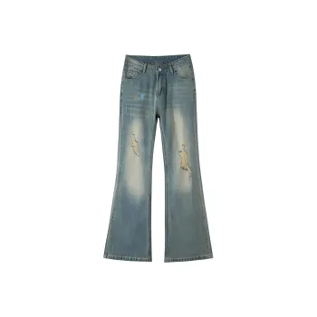 SONGS ALONG Jeans Women's Vintage Blue