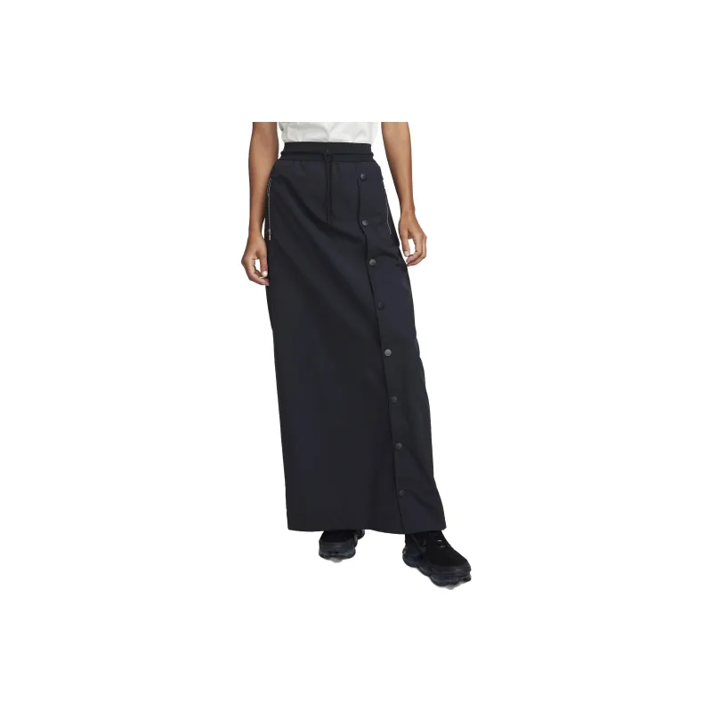 Nike SPORTSWEAR TECH PACK Casual Long Skirts Women's Black-0