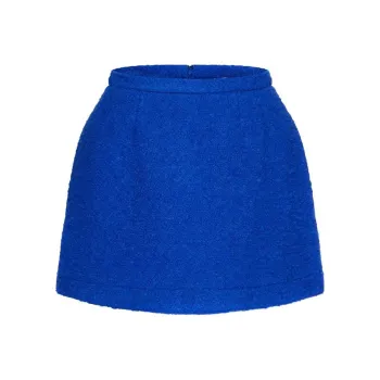 RED VALENTINO Casual Short Skirts Women's Bright Blue