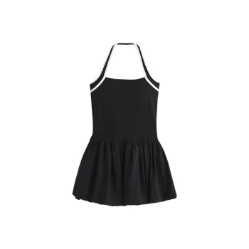Abercrombie＆Fitch Sleeveless Dress Women's Black