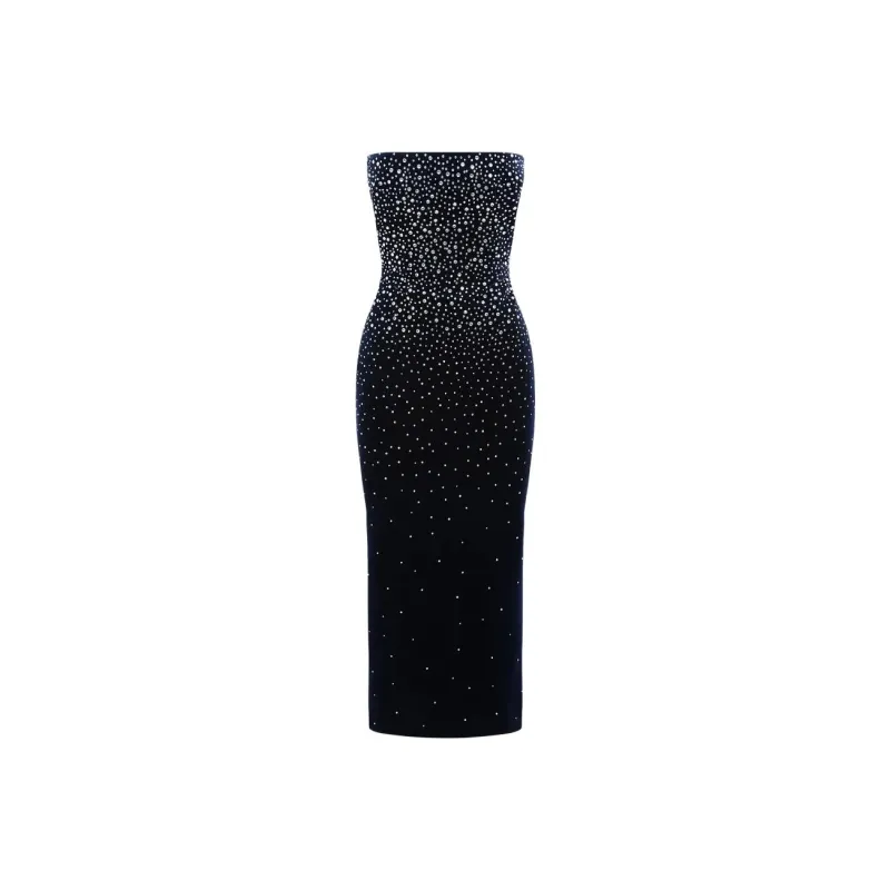 Alex Perry Crystal embellished Mini Dress-0