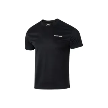 Skechers T Shirt Unisex Black 03K8