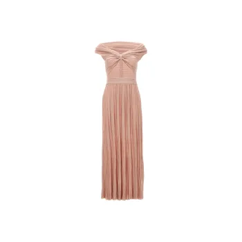 Antonino Valenti Short Sleeved Dress Women's Apricot