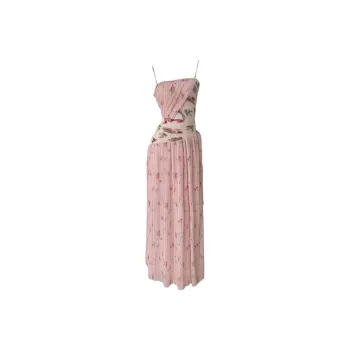 COVT Slip Dress Women's Pink Floral