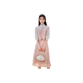 Like The Age Of Water Skirt Set Women's Pink