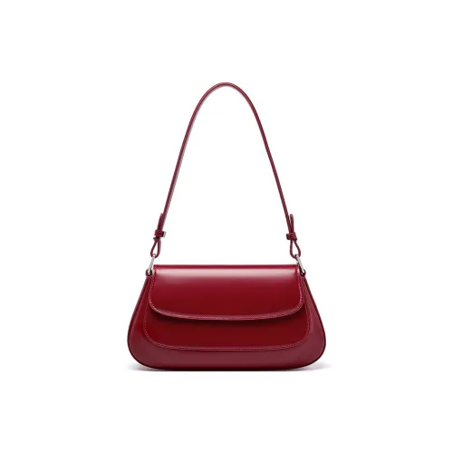 Bullrun Cow Leather Shoulder Bag Women's Multicolor