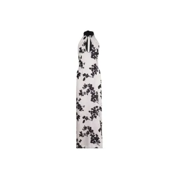 AMLUL Sleeveless Dress Women's White