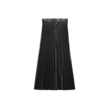 Balenciaga Casual Long Skirts Women's Black