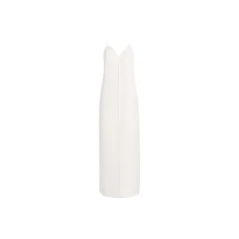 KHAITE SS25 Tulula Dress Slip Dress Women's Chalk/Chalk