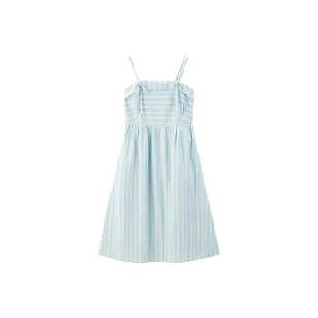 LEDIN Slip Dress Women's Ice Dew Blue