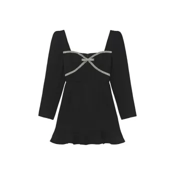 Self portrait Bow detail Mini Dress
