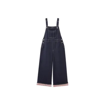 Three Blessings Overalls Women's Dark Blue