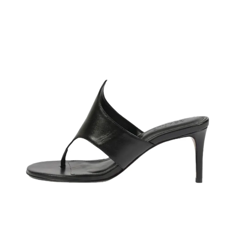 Schutz Slip Resistant Flip Flops Women's Black-0