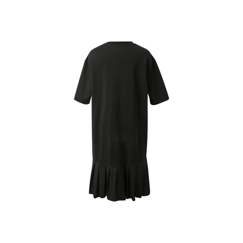3COLOUR Short Sleeved Dress Women's Classic Black-1