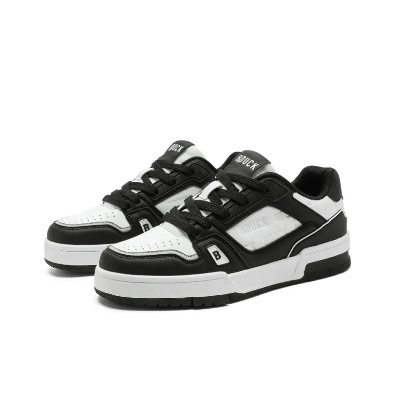 B.Duck Summer Citywalk Collection Skateboard Shoes Unisex Low Top White Gray/Beige Brown/Black White-13