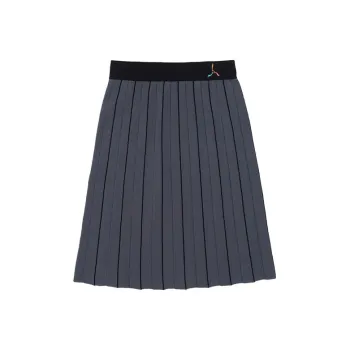 LI NING 1990 Classic Collection Casual Short Skirts Women's Ebony Black