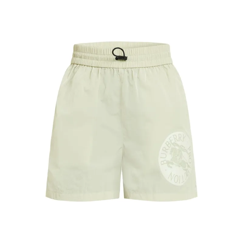 Burberry Casual Shorts Women's Light Green-0