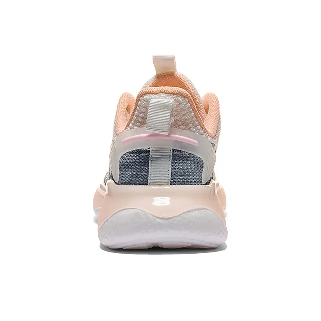 Warrior Cushioning, Slip Resistant, And Abrasion Resistant Low Top Casual Running Shoes Women's White Orange-3