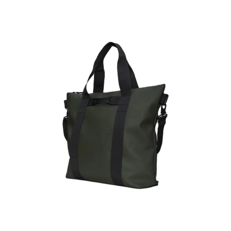 Rains Polyester Tote Shoulder Bag, Crossbody Bag, Handbag Unisex Green-1