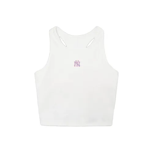MLB New York Yankees Sleeveless Sports Shirts Women's White
