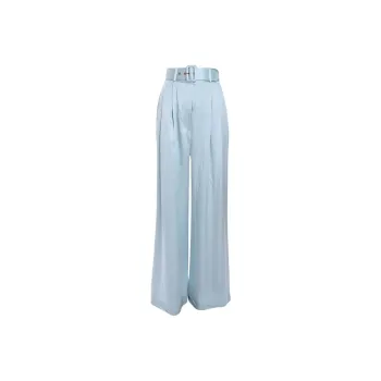 Zimmermann Pleated Silk Trousers