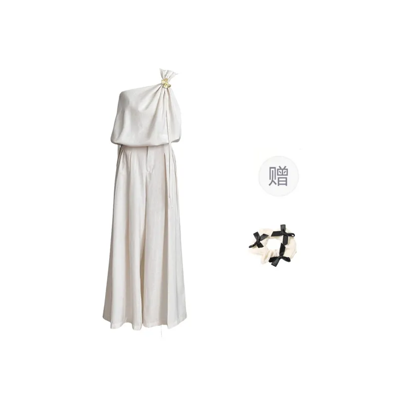 XUOIZA Casual Suit Women's Ecru-0