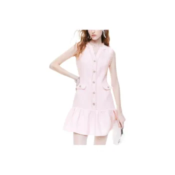 COCOON Sleeveless Dress Women's Pink
