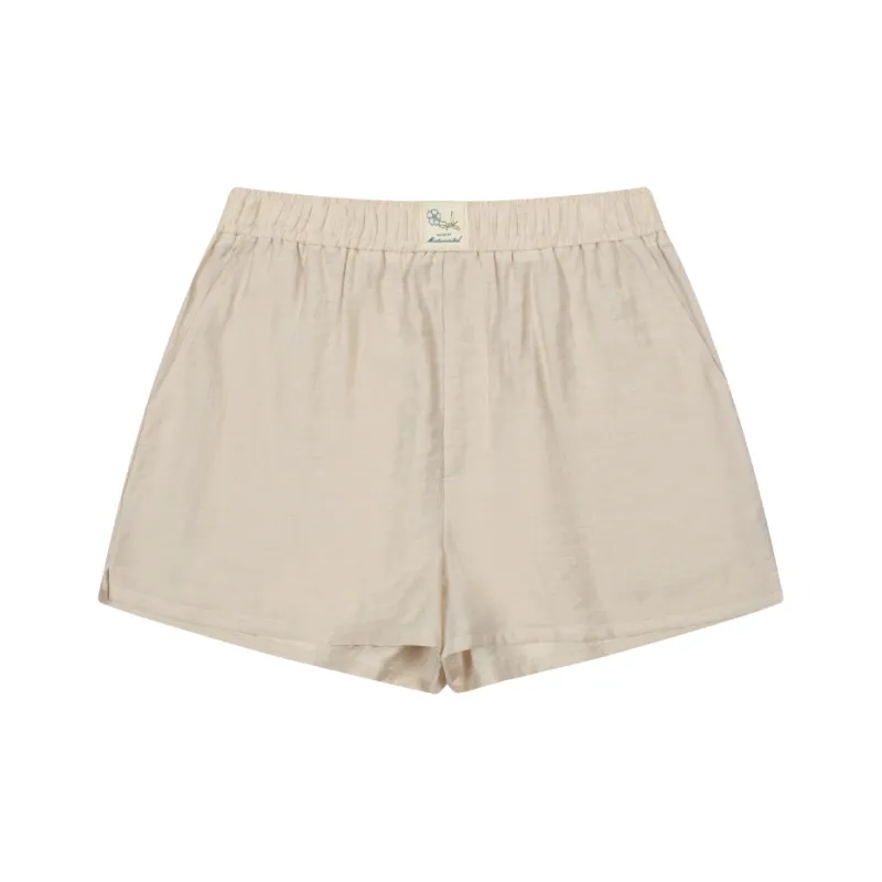 MostwantedLab Casual Shorts Women's Linen-0