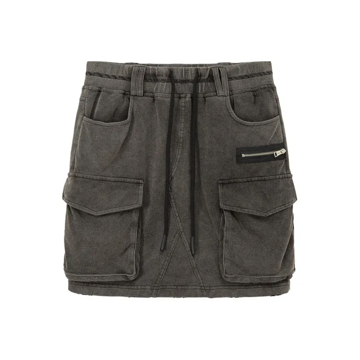CHUU Casual Short Skirts Women's Black-0
