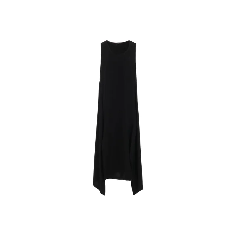 Yohji Yamamoto LIMI Feu FW24 Sleeveless Dress Women's Black-0