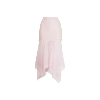 Alexander McQueen Casual Long Skirts Women's Light Purple