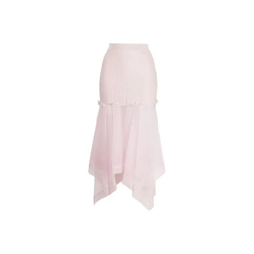 Alexander McQueen Casual Long Skirts Women's Light Purple