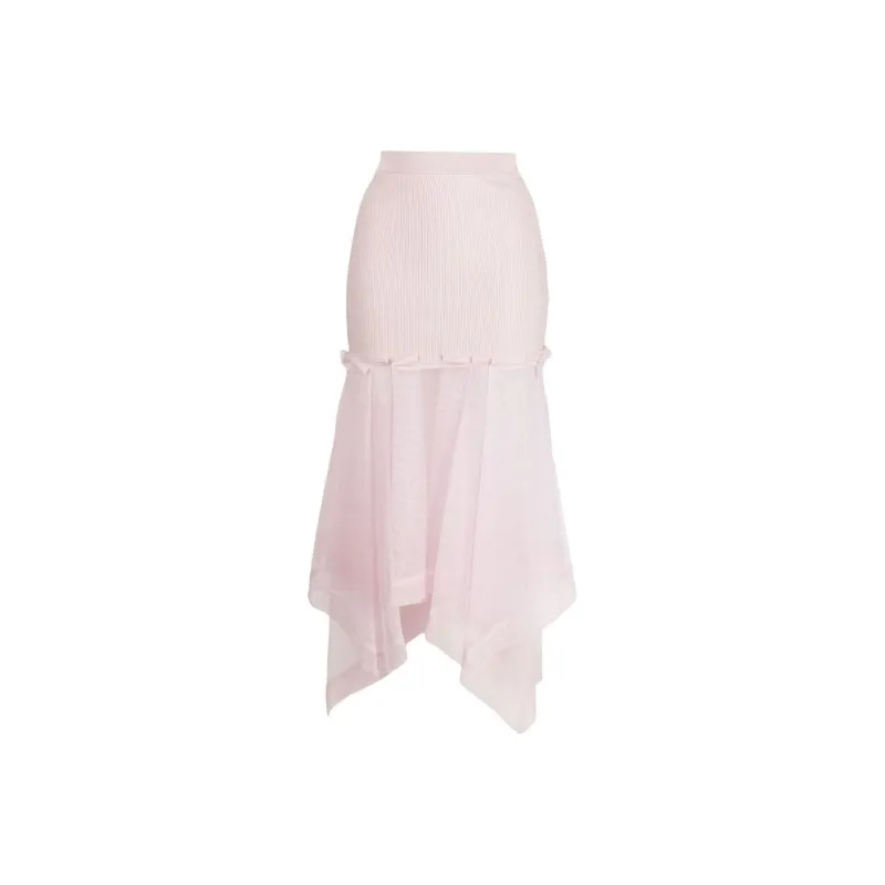 Alexander McQueen Casual Long Skirts Women's Light Purple-0